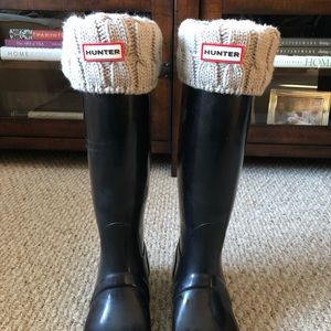 Hunter socks-made for tall boots